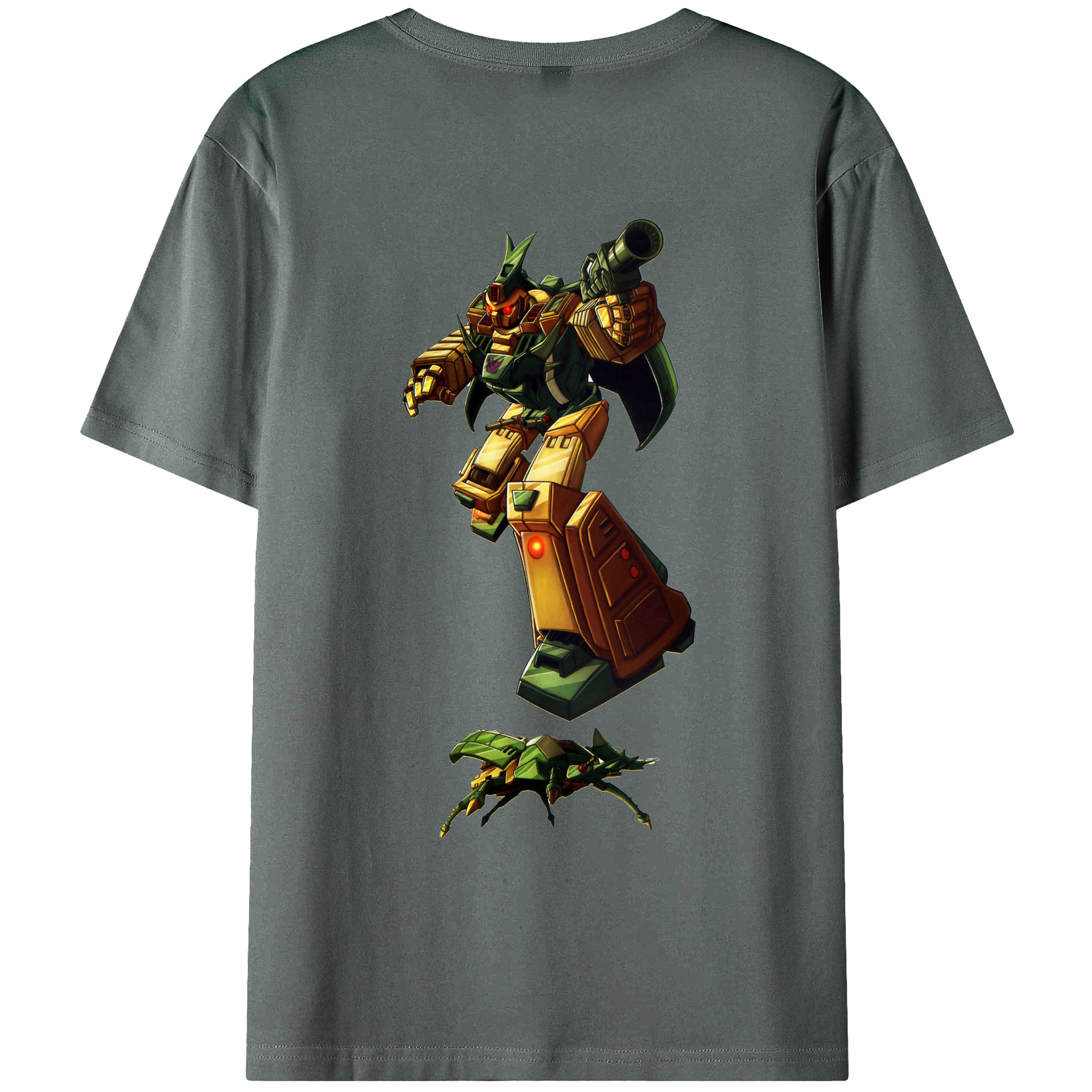 （画像用）  綿100％ メンズ半袖Tシャツ（バックプリント） 通気性
